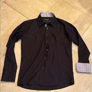 Men's Black Dress Shirt